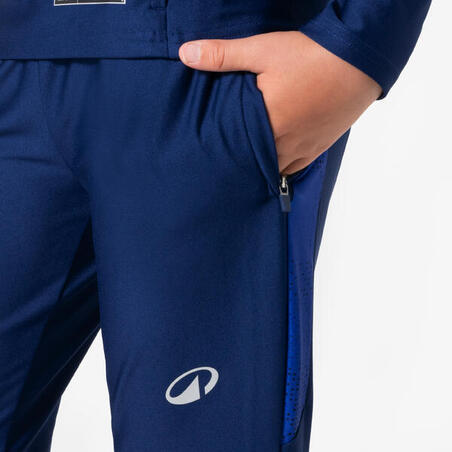 Штани дитячі Viralto Check для футболу темно-сині/сині