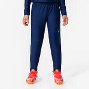 Pantaloni de fotbal VIRALTO KIDS Check Bleumarin - Albastru copii