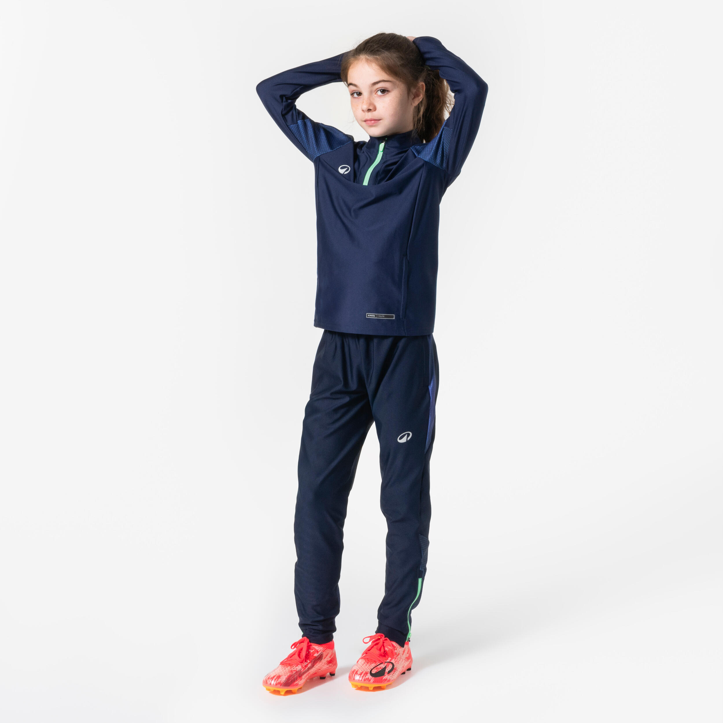 Kinder-Fussballhose Viralto Kids Boreal, Marineblau & Blau 2/6
