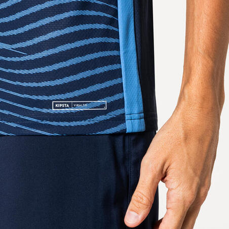 Футболка Viralto Ripples для футболу темно-синя/синя