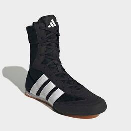 Chaussure montante de boxe, Boxe Hog Classic Adidas noir