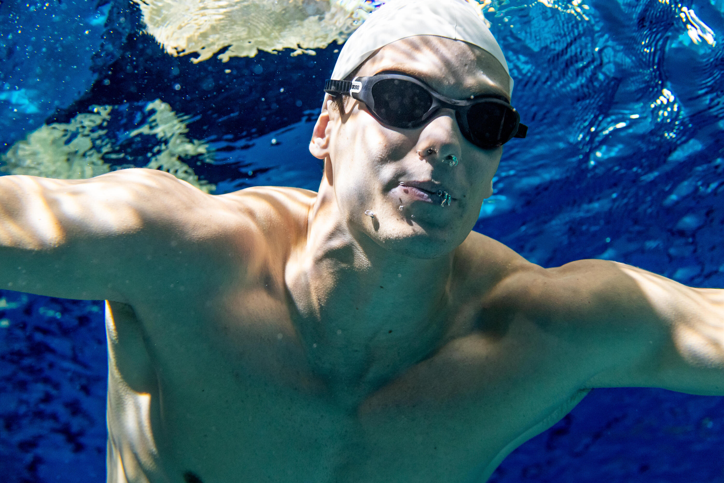 Schwimmbrille Arena The One Plus, Smoke schwarz 8/9