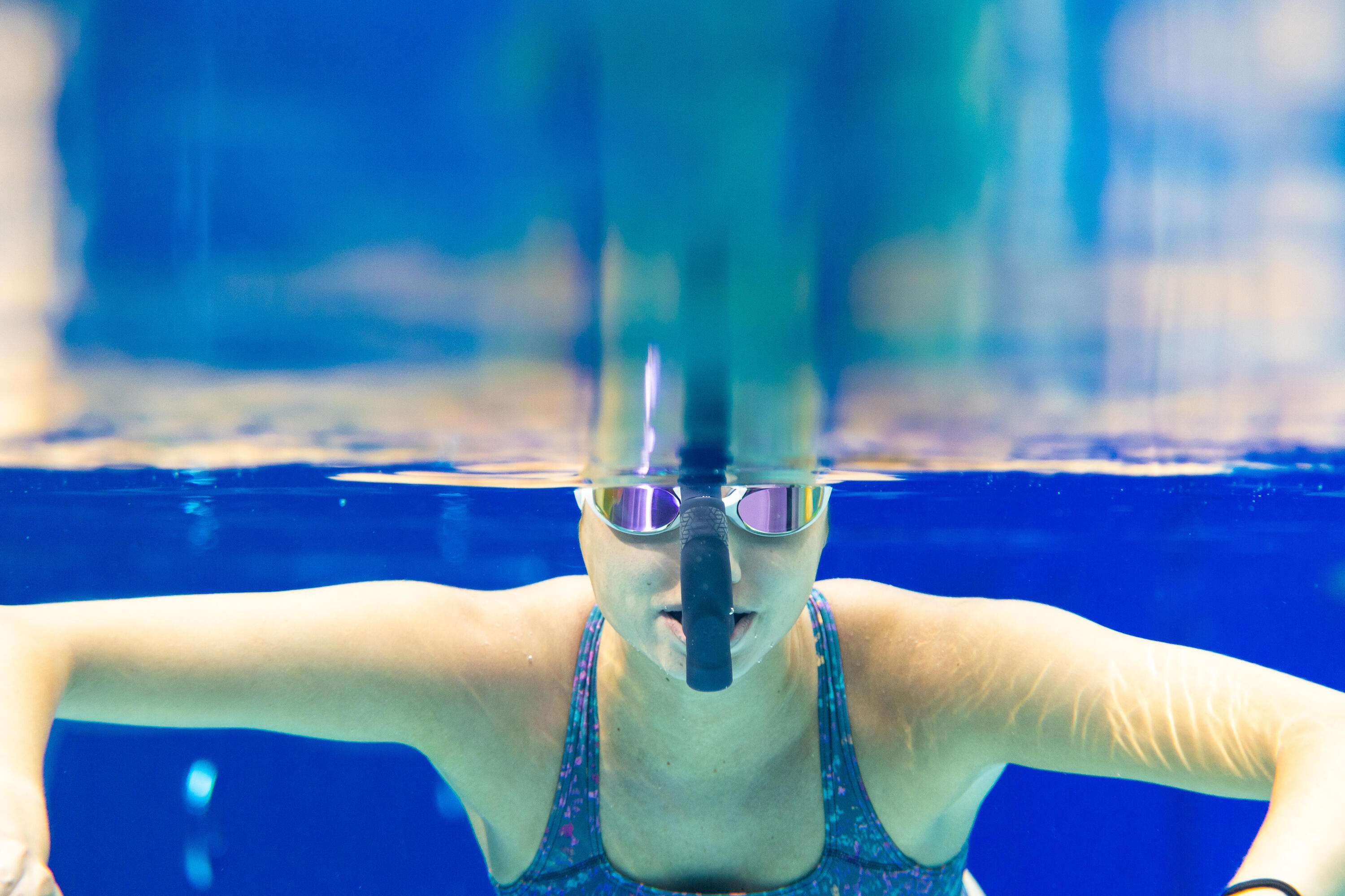 Tuba frontal de natation S/M 8/9