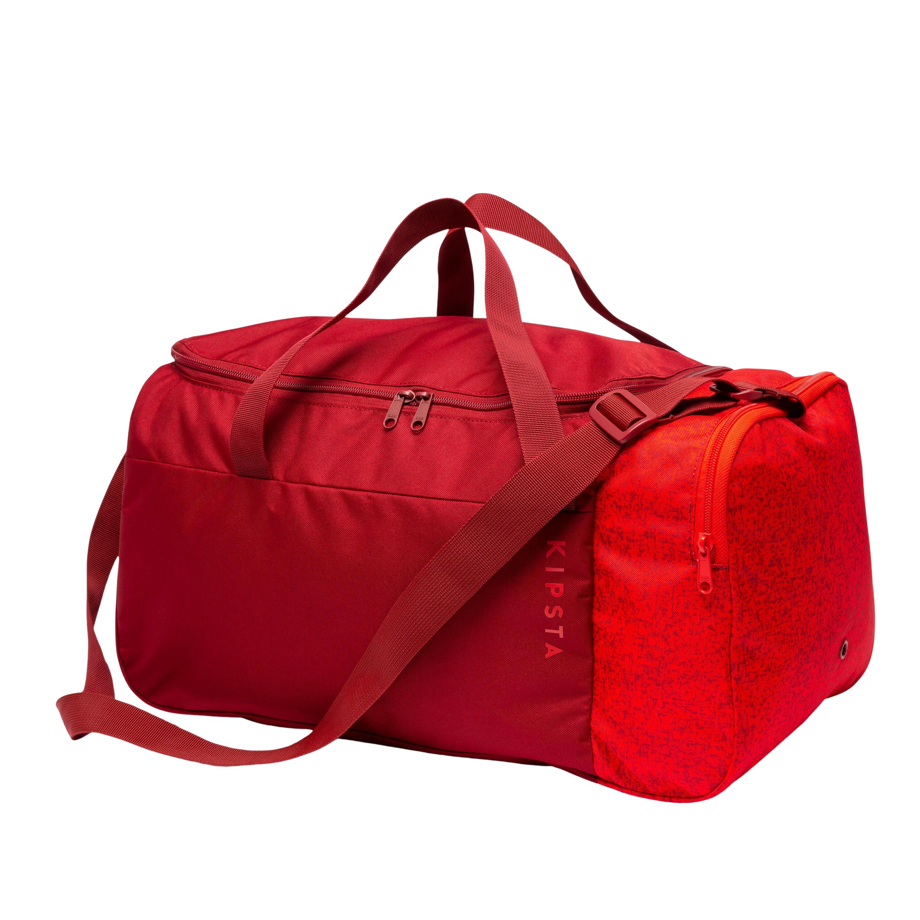 Maleta deportiva 35L - ESSENTIAL burdeos 9/13
