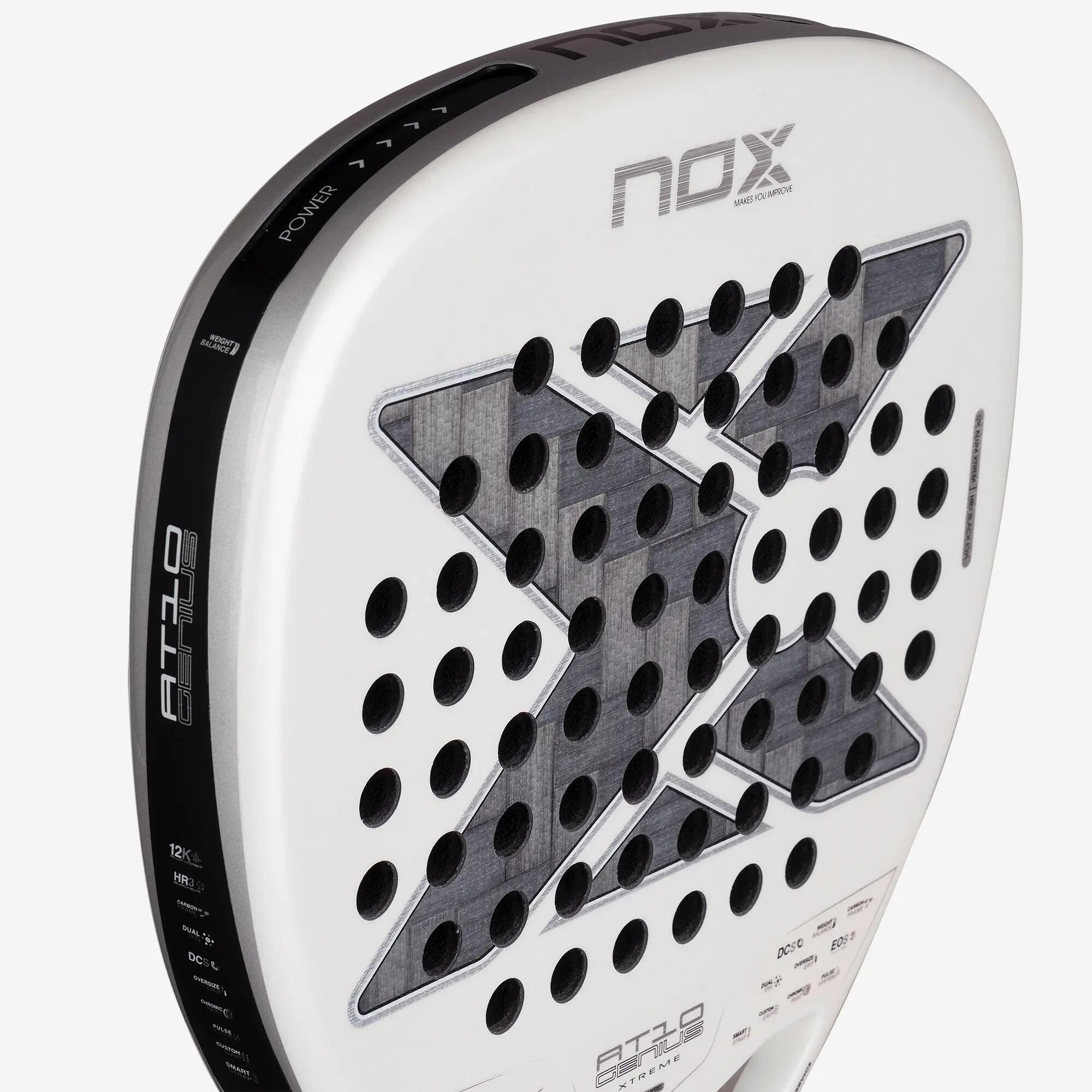 PALA NOX AT10 GENIUS ATTACK 12K ALUM 26 XTREME AGUSTIN TAPIA 3/8