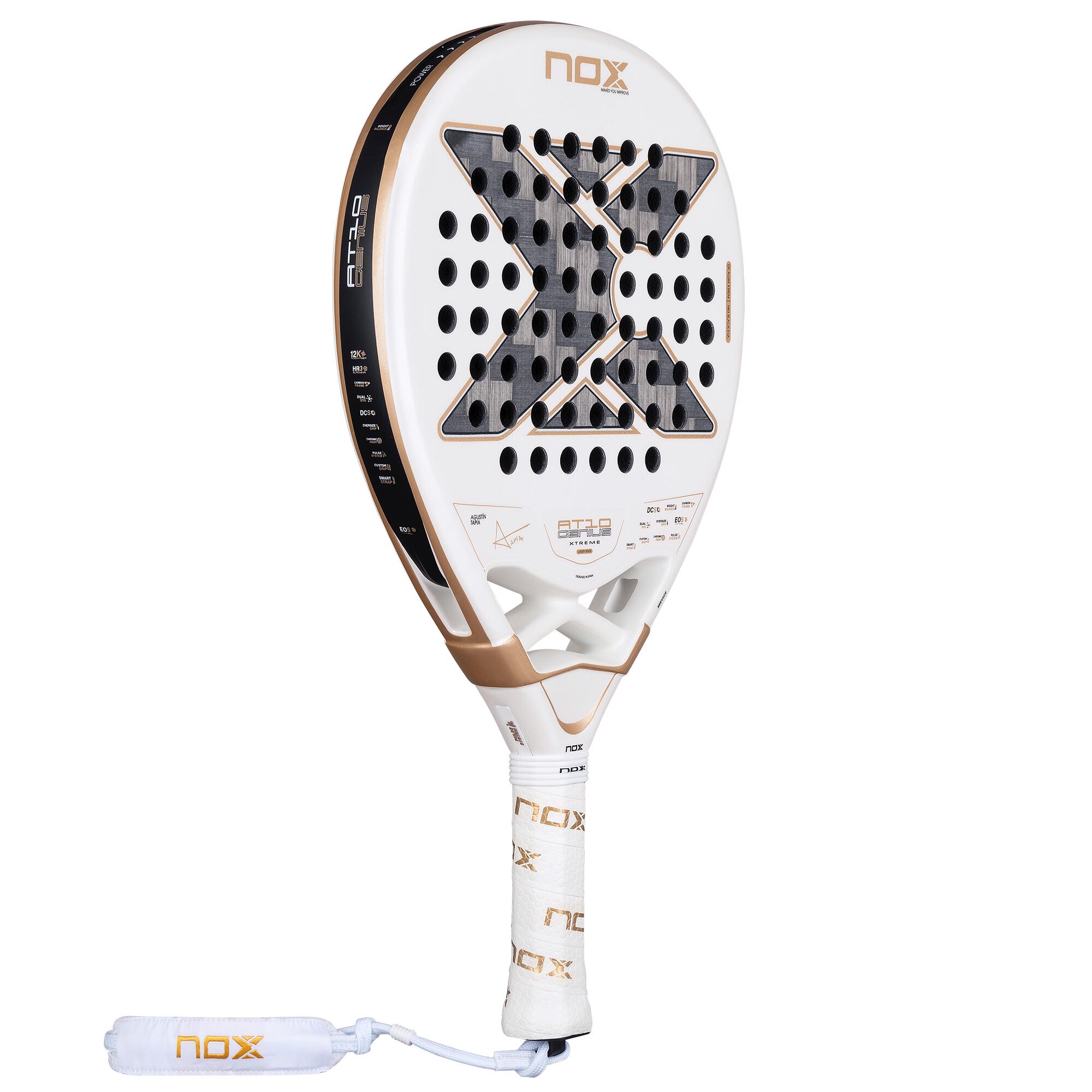 Pala de pádel adulto NOX AT10 Genius 12K Alum XTREM 26 – Agustín Tapia 2/7