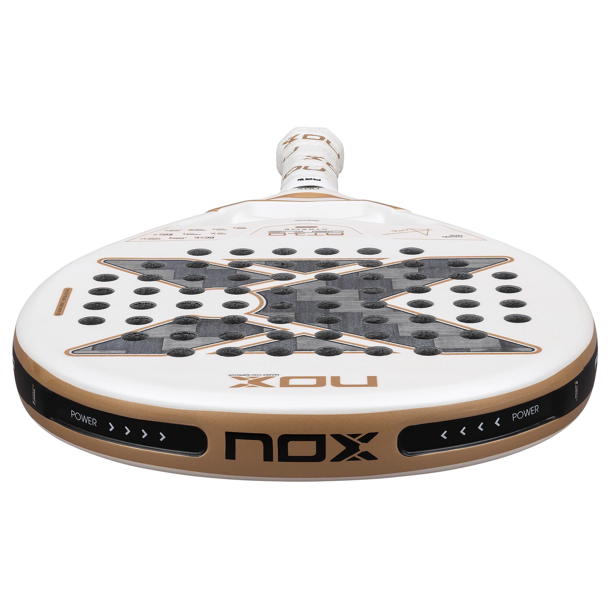 Pala de pádel adulto NOX AT10 Genius 12K Alum XTREM 26 – Agustín Tapia 4/7