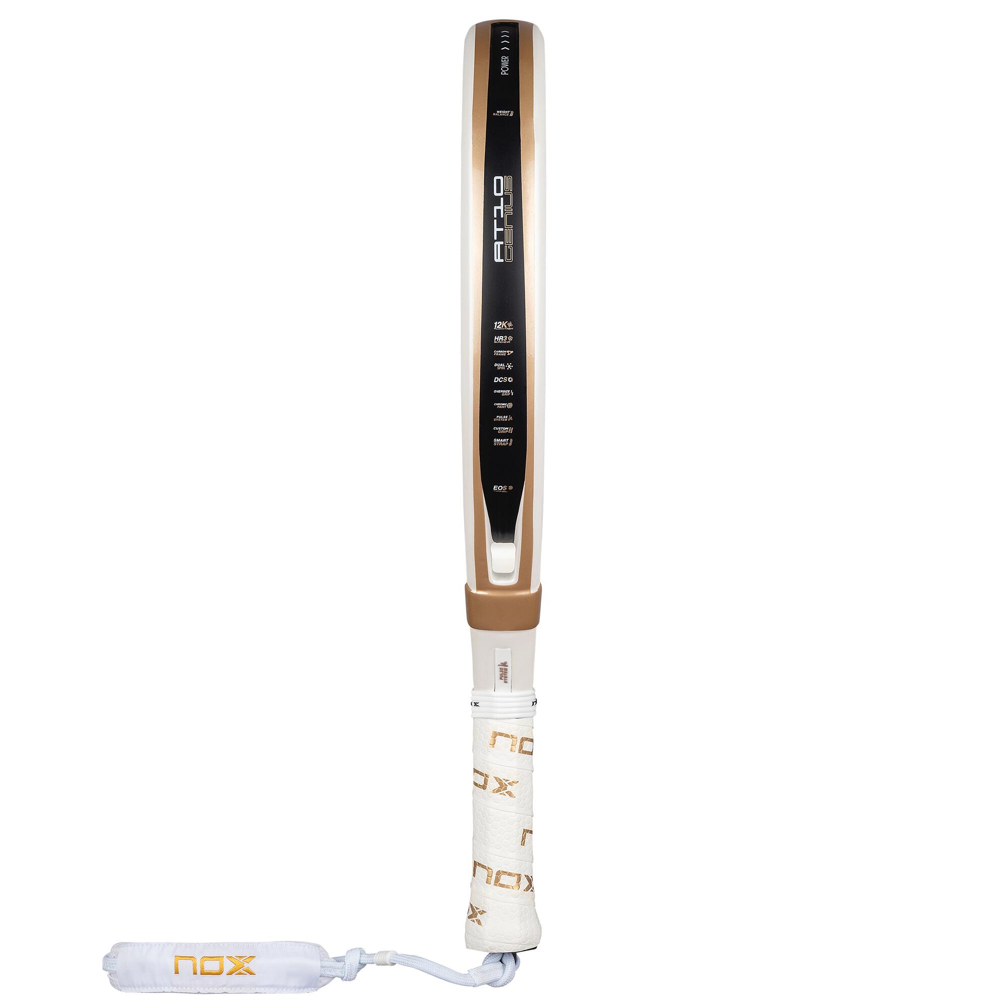 Pala de pádel adulto NOX AT10 Genius 12K Alum XTREM 26 – Agustín Tapia 3/7