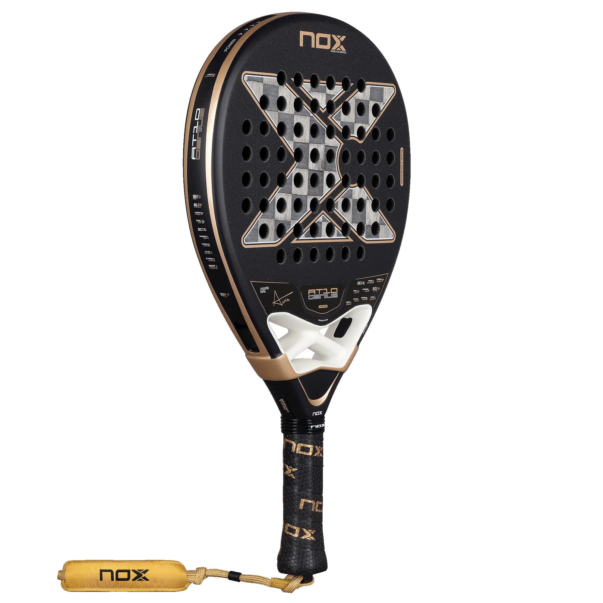 Pala de pádel híbrida Agustín Tapia NOX AT10 Alum XTREM 2026 7/8