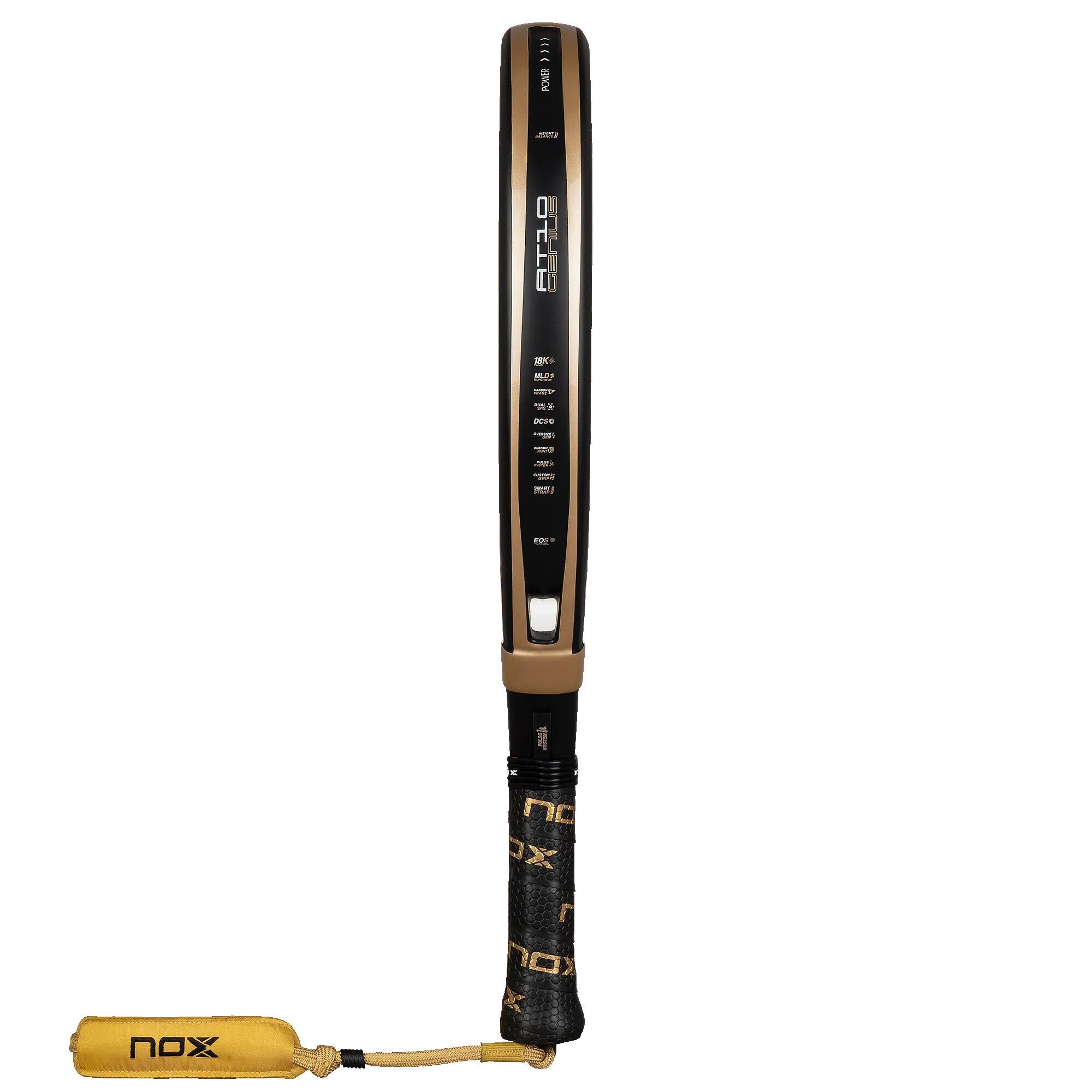 Pala de pádel híbrida Agustín Tapia NOX AT10 Alum XTREM 2026 4/8