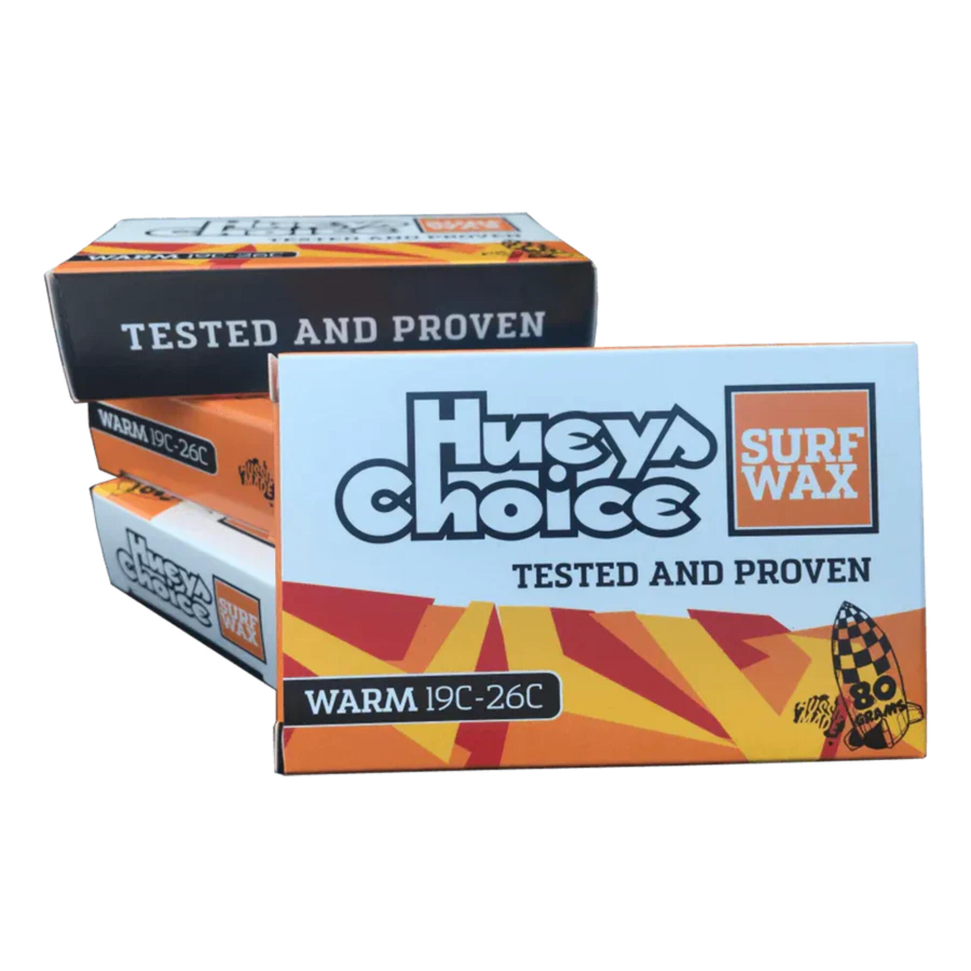 Hueys Choice - Warm Water Surf Wax 19-26 degrees