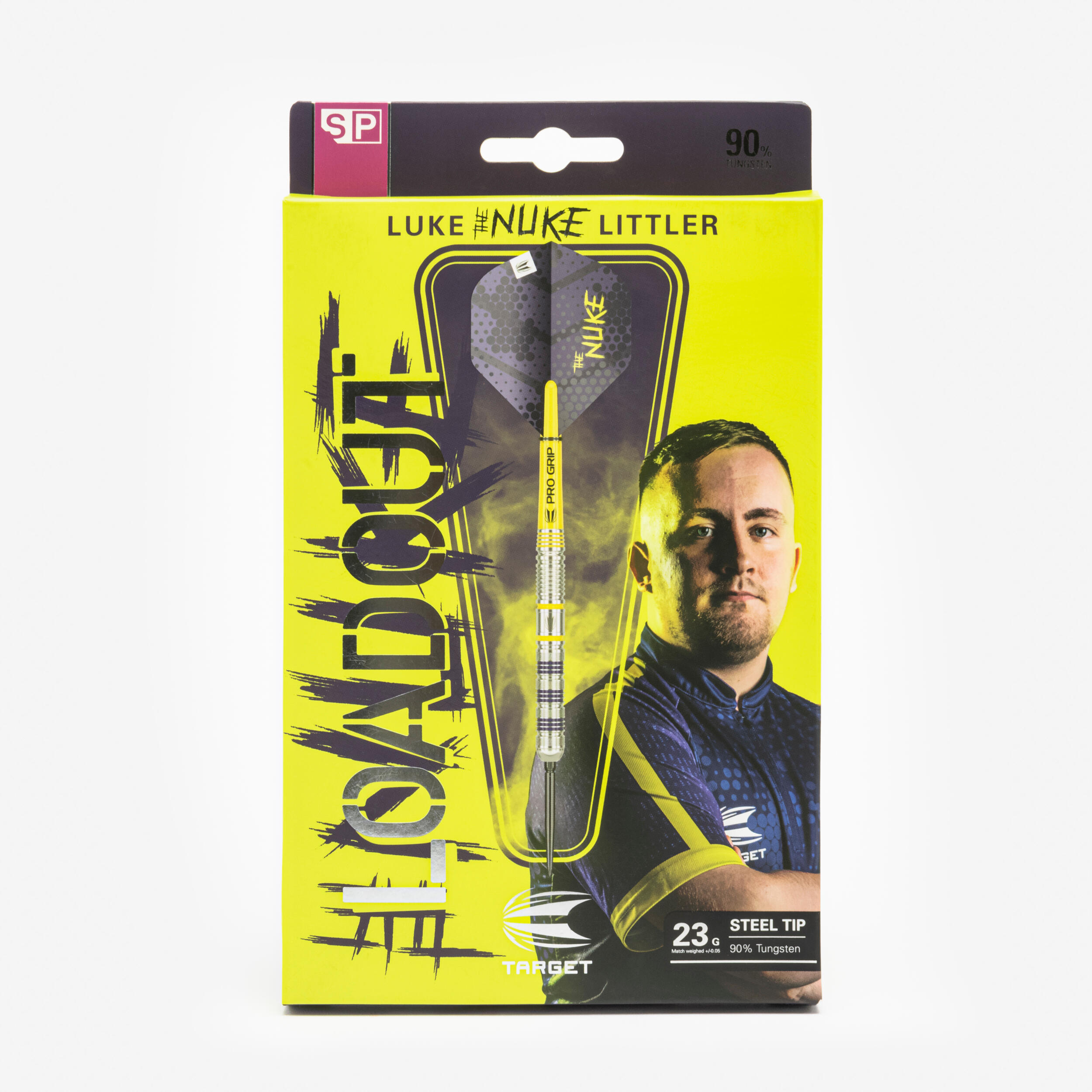 SET DE 3 FLECHETTES POINTES ACIER LUKE LITTLER - 23G 2/6