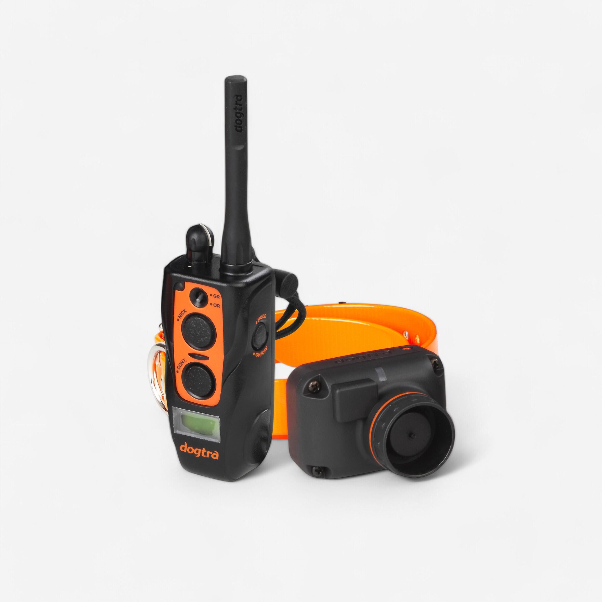 COLEIRA + TELECOMANDO DE ADESTRAMENTO E LOCALIZAÇÃO PARA CÃO DOGTRA 2600 T&B 3/5