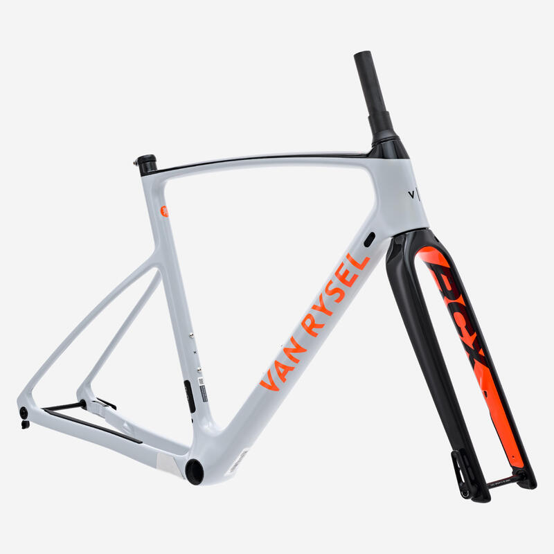 Set cadru bicicletă ciclocros RCX 2 Gri