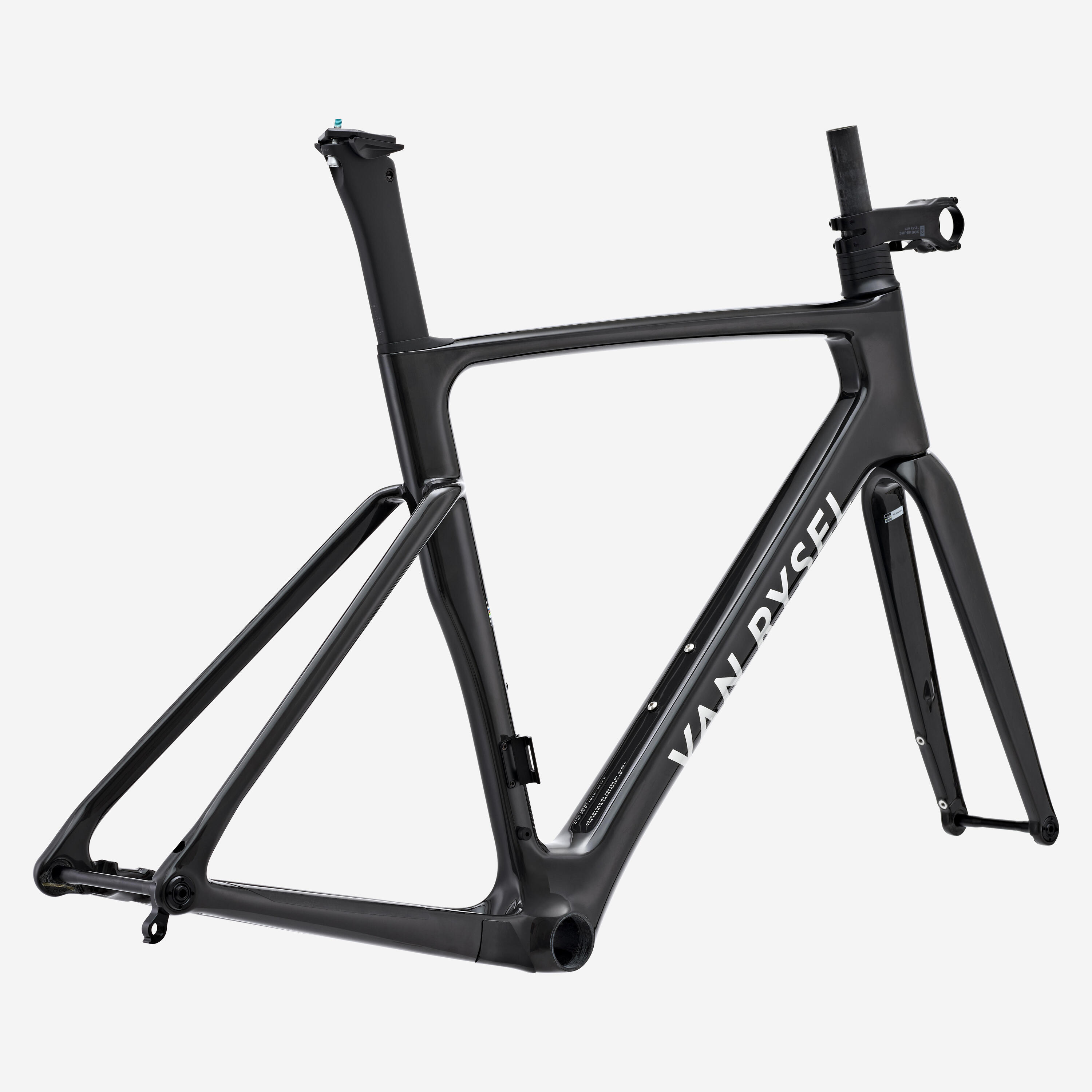 Kit cadre de vélo de route, RCR PRO signature noir 3/10