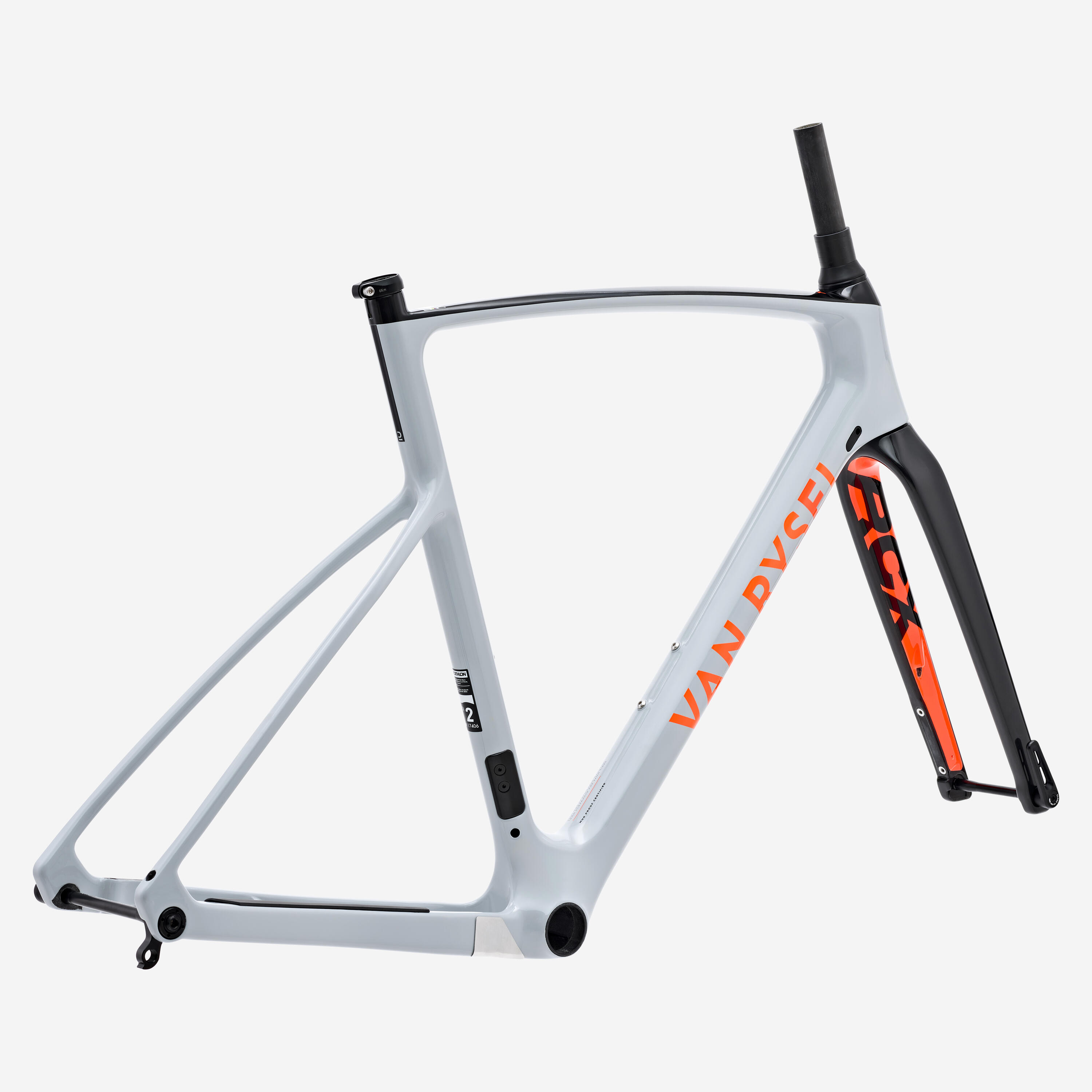 Cyclocross frame kit , RCX 2 - Grey 3/6