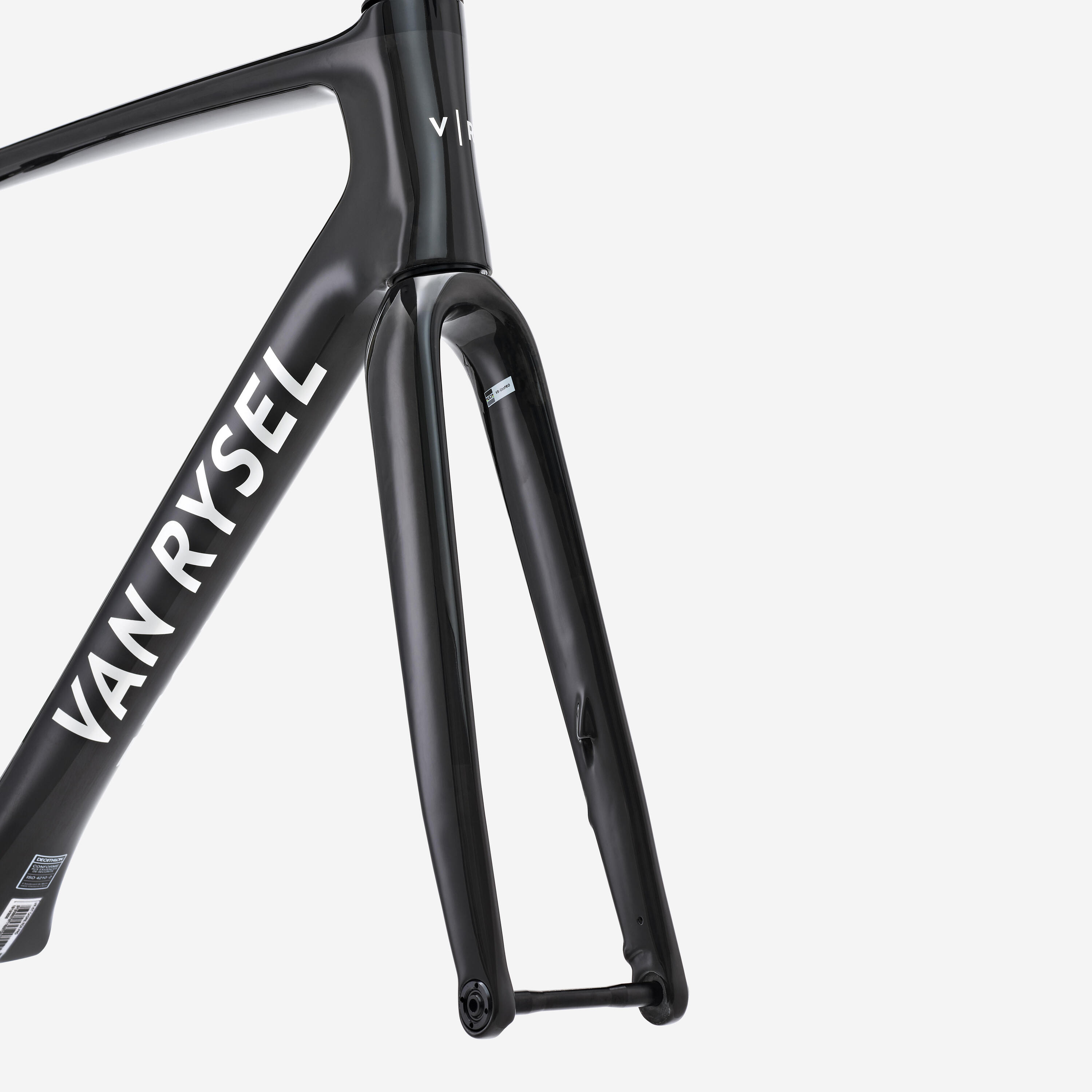 Kit cadre de vélo de route, RCR PRO signature noir 4/10