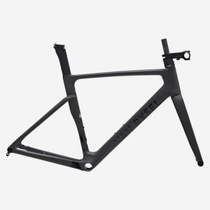 Kit Cuadro Bicicleta Carretera RCR Pro Gris Carbono Bruto