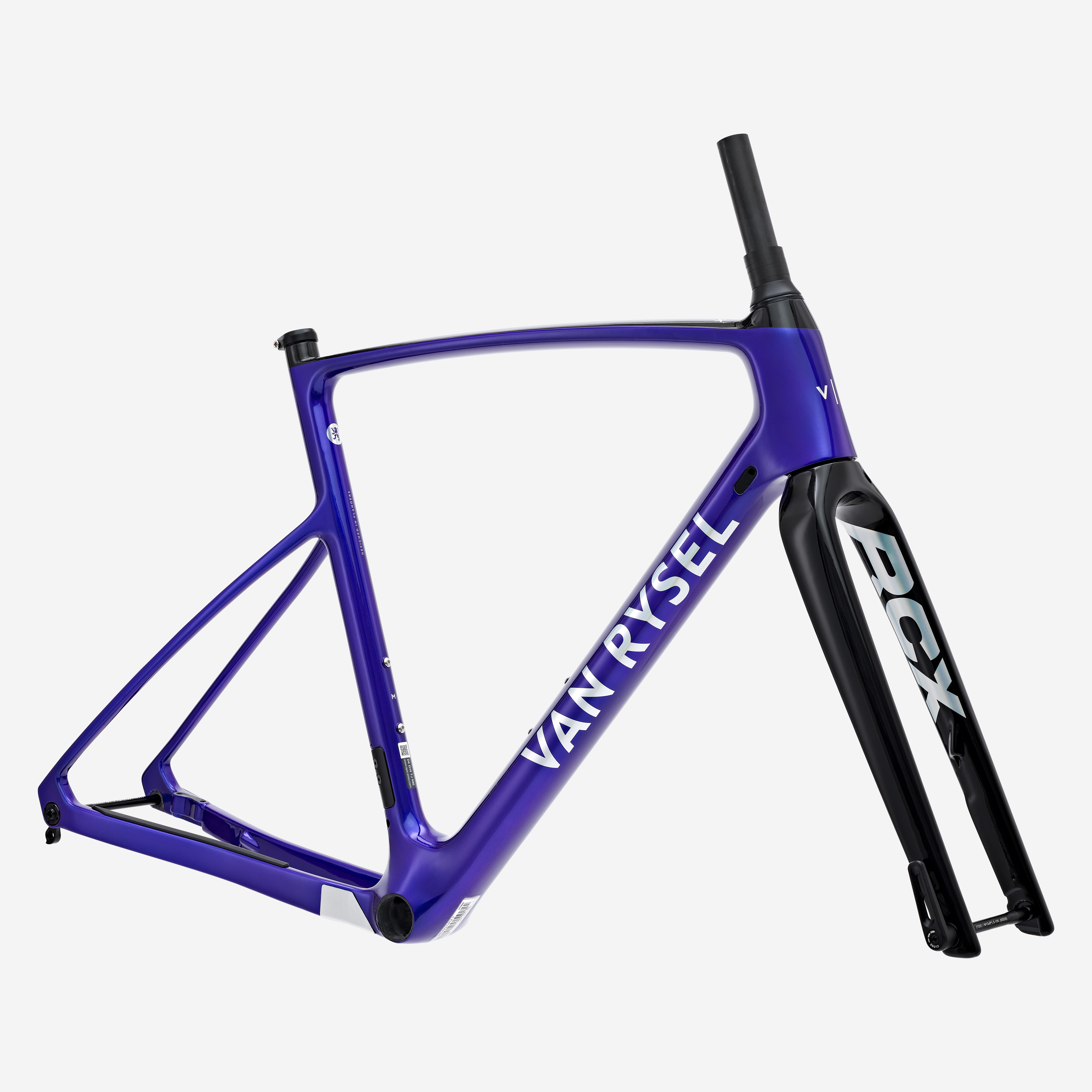 VAN RYSEL Rámová sada na bicykel RCX 2 fialová XS · záber 3