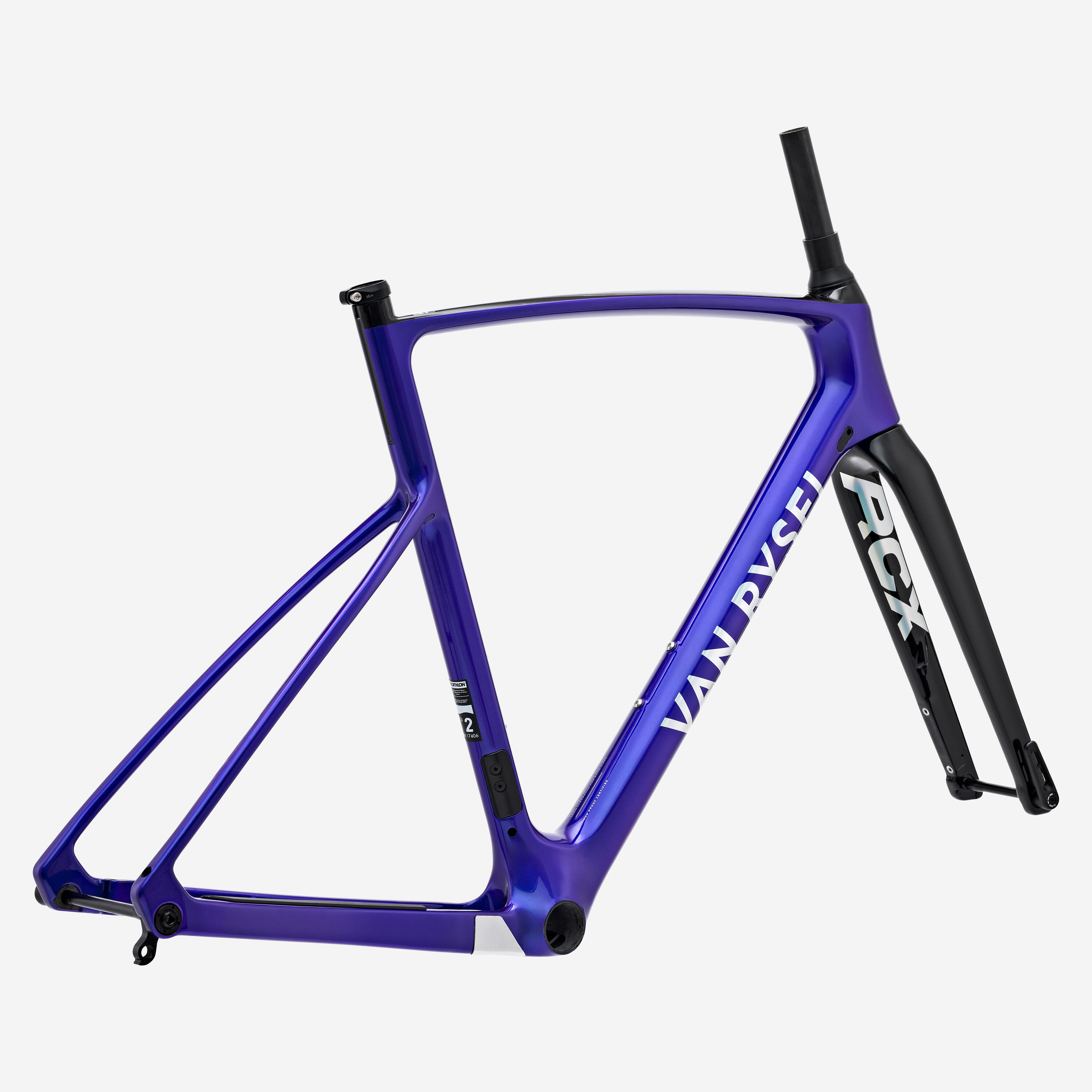 VAN RYSEL RCX 2 FRAME KIT PURPLE 3/6