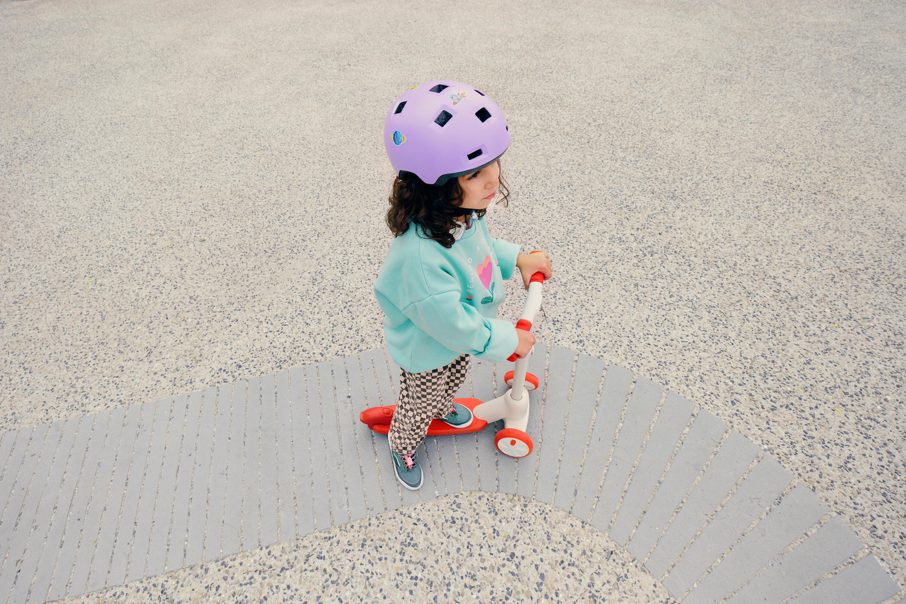 Casque enfant roller skateboard trottinette 19/21