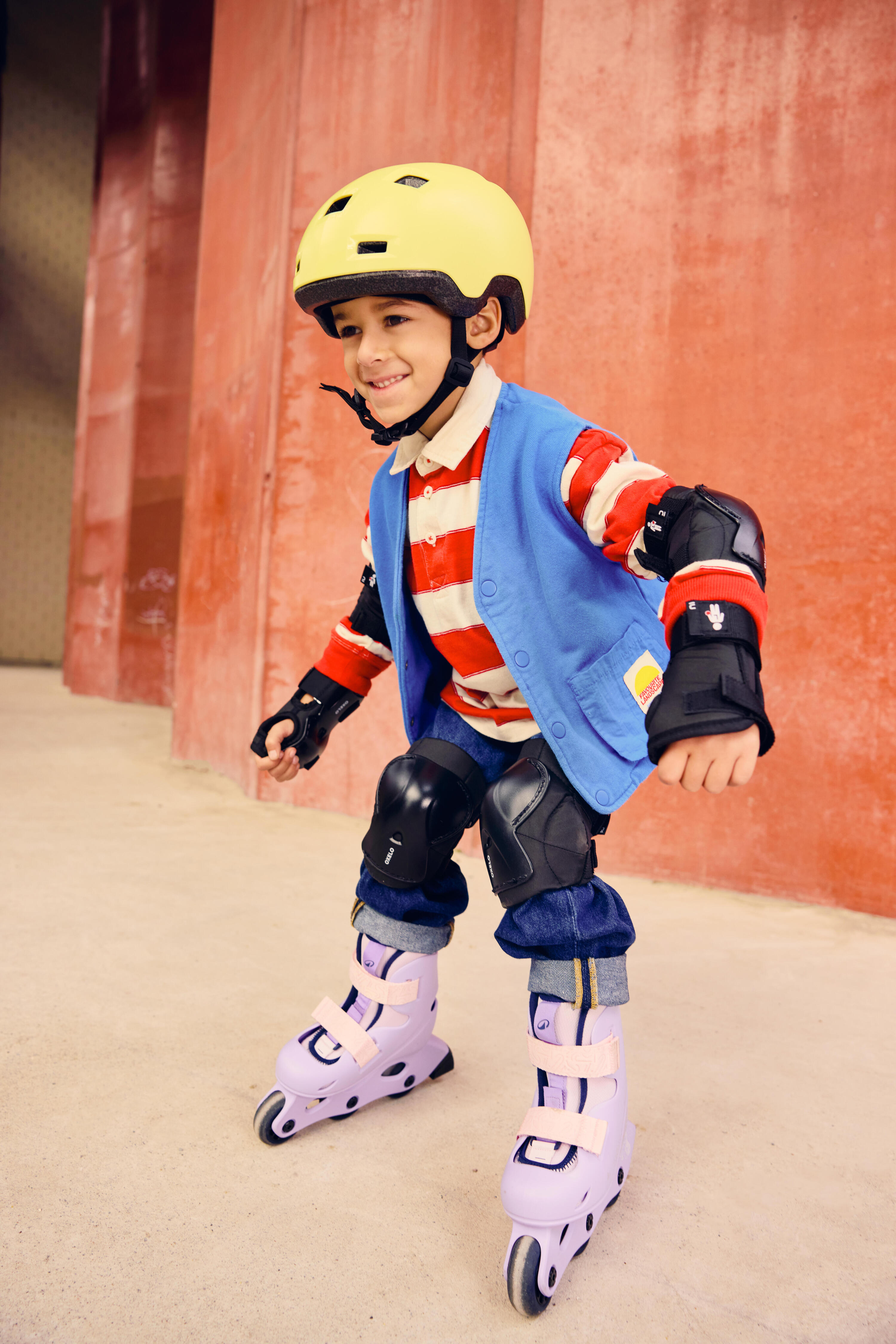 Patins à roues alignées enfant, Learn 100 15/16