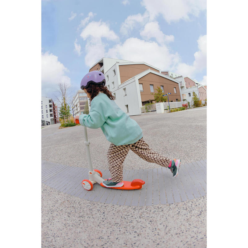 Çocuk Paten/Kaykay/Scooter/Bisiklet Kaskı - Lila - B100