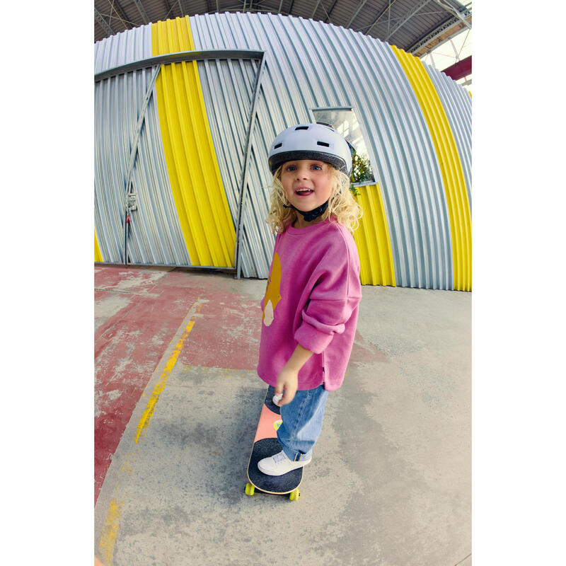 Cască copii role skateboard trotinetă bicicletă B100 albastru