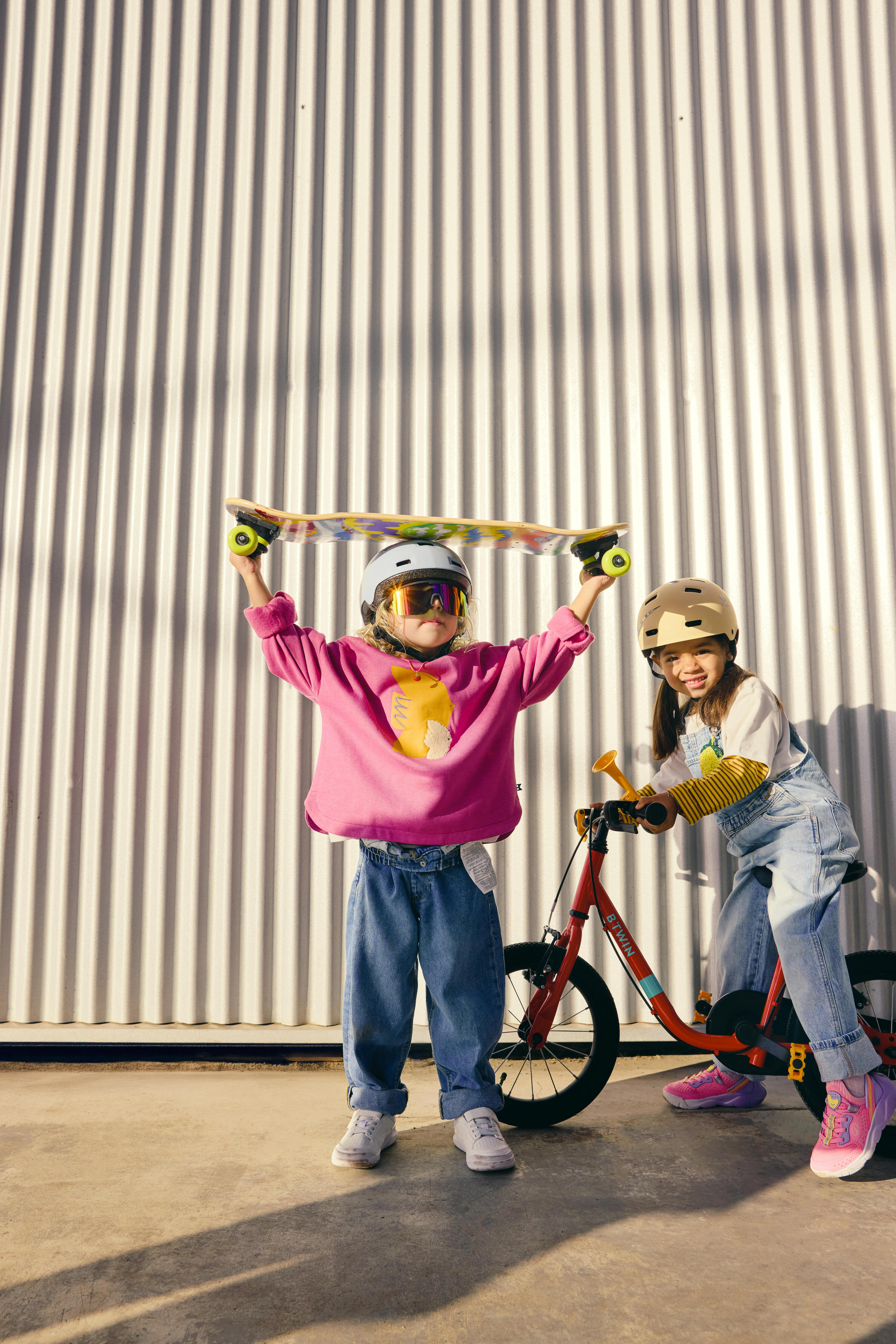 Planche à roulettes enfant, Play 120 Âge 3-7 ans Happy Mountains 14/20
