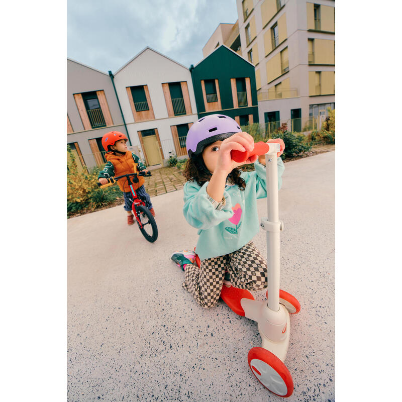 Çocuk Paten/Kaykay/Scooter/Bisiklet Kaskı - Lila - B100