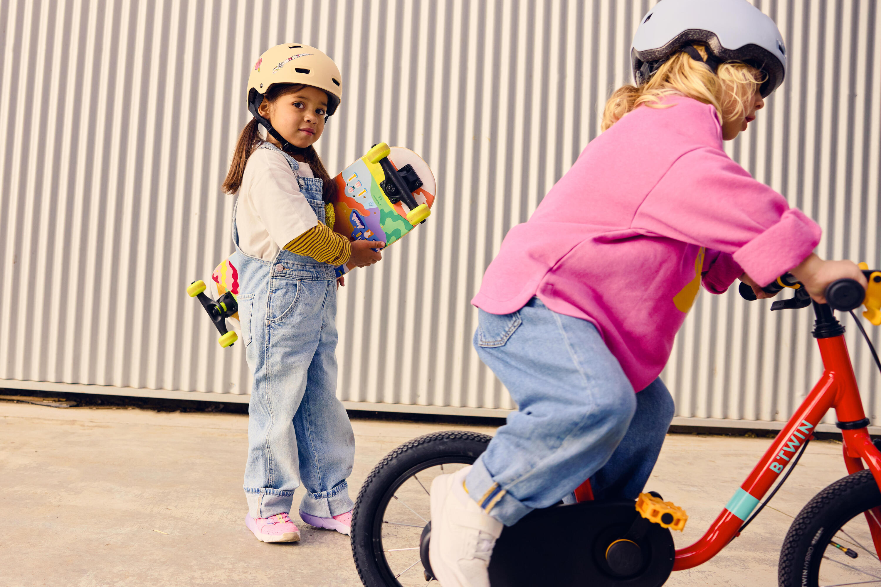 Kids' Bicycle Helmet, Move 500 47–59 cm 14/21