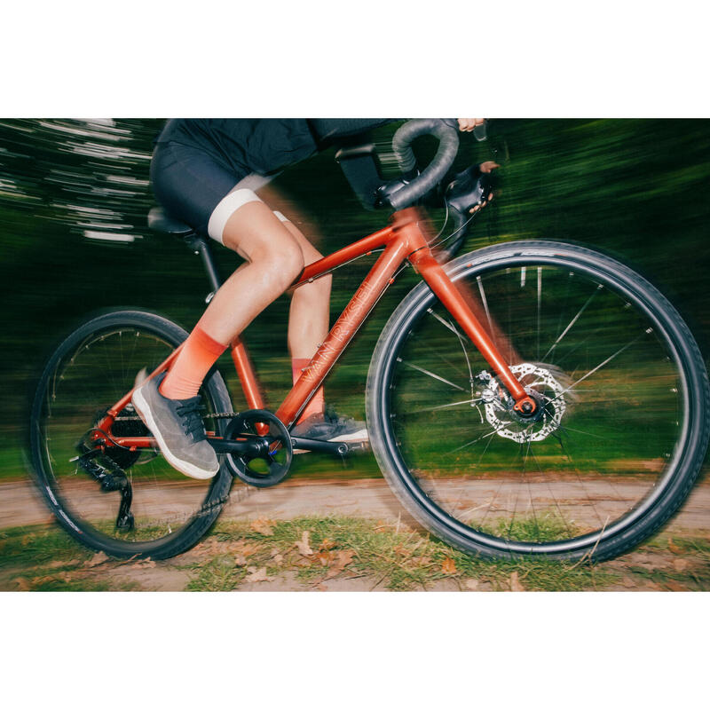 Bicicletă Gravel 26’’ 9-12 ani GRVL 500 Roșu Copii