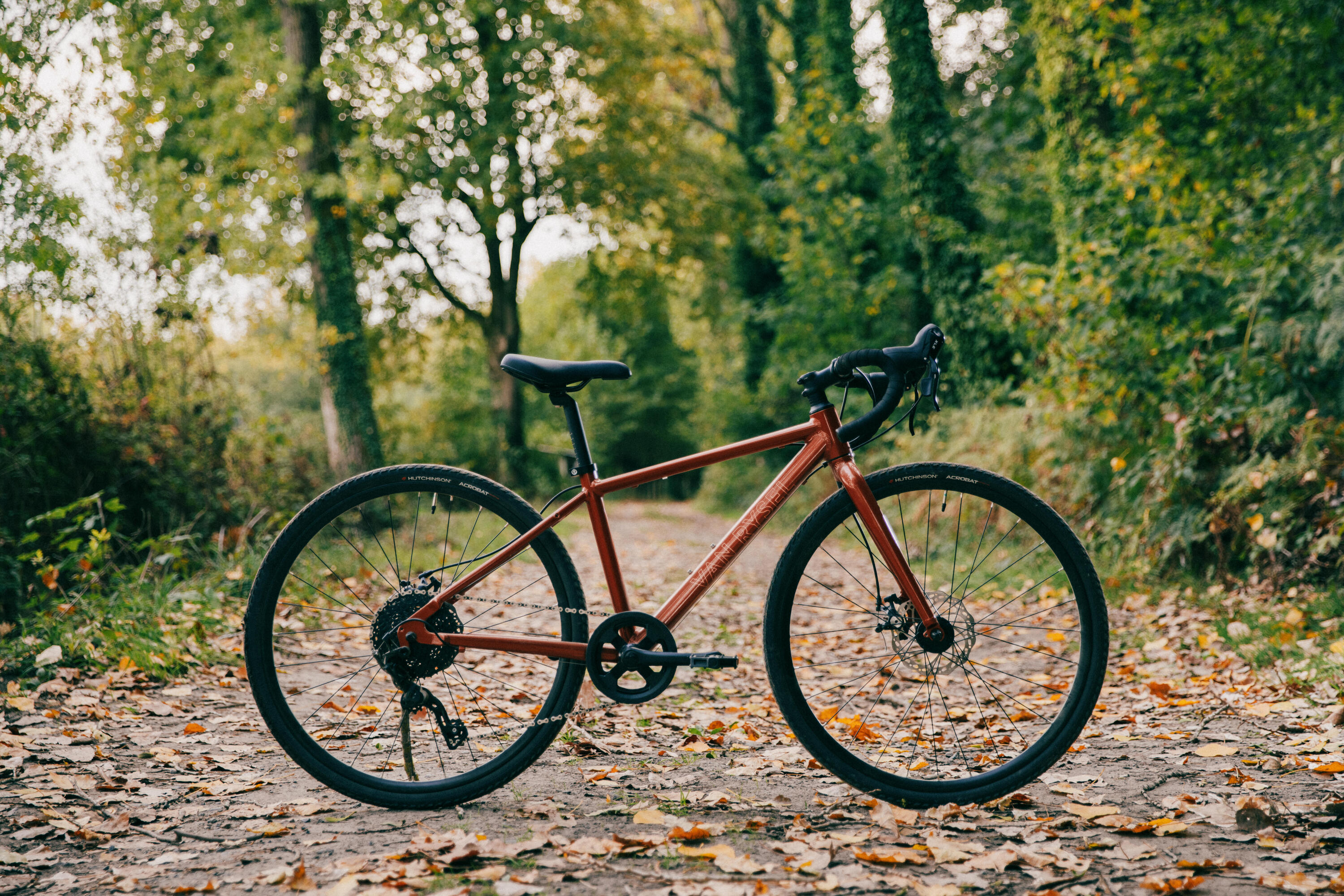Kindervelo Gravelbike 26 Zoll 9-12 Jahre, GRVL 500 rot 11/22