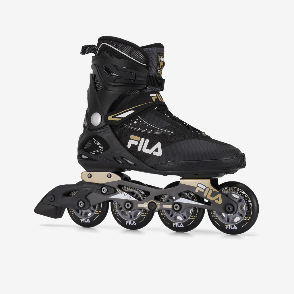 Črni inline rolarji Fila Bond za odrasle 84mm