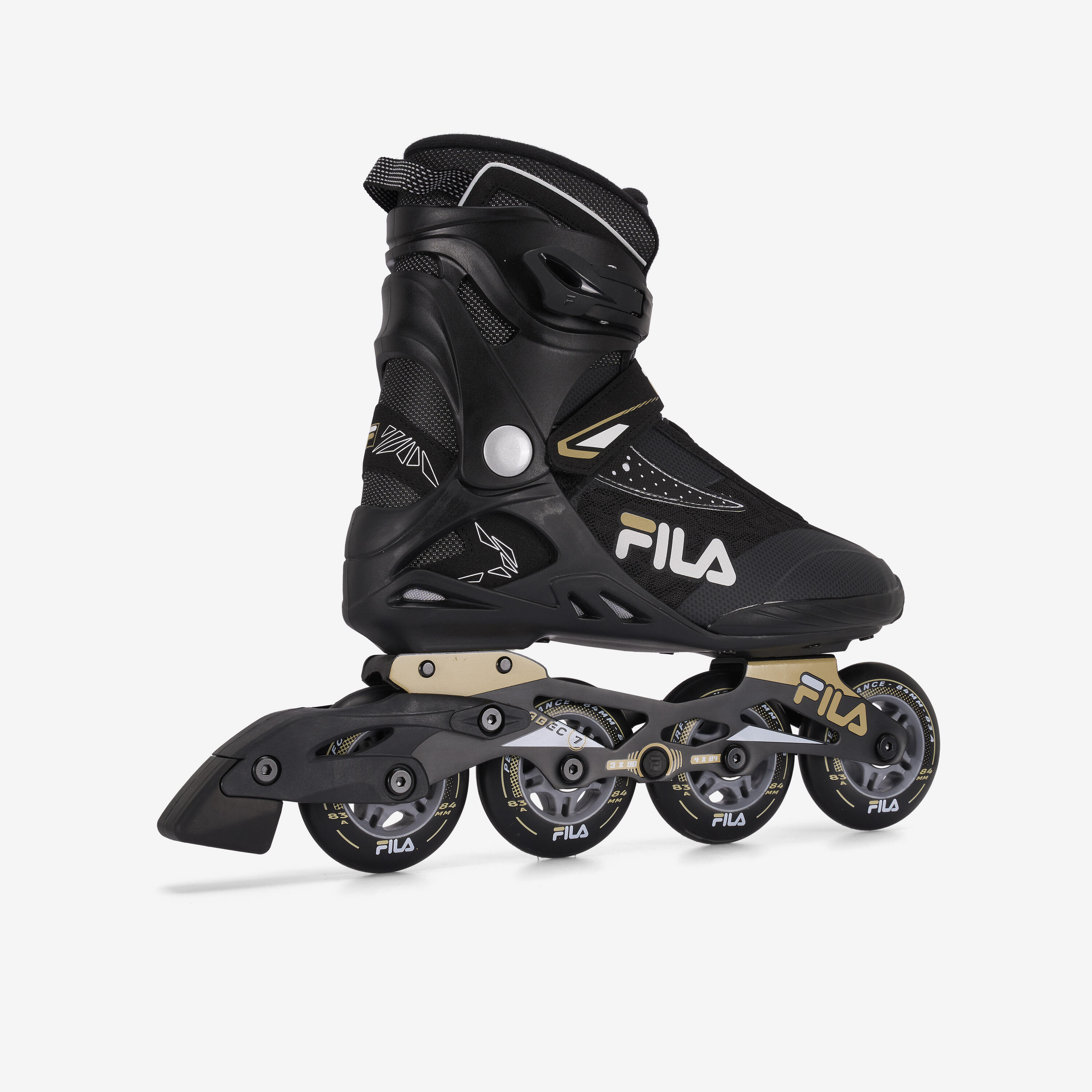 Roller adulte fitness FILA BOND 84mm noir/or 2/6