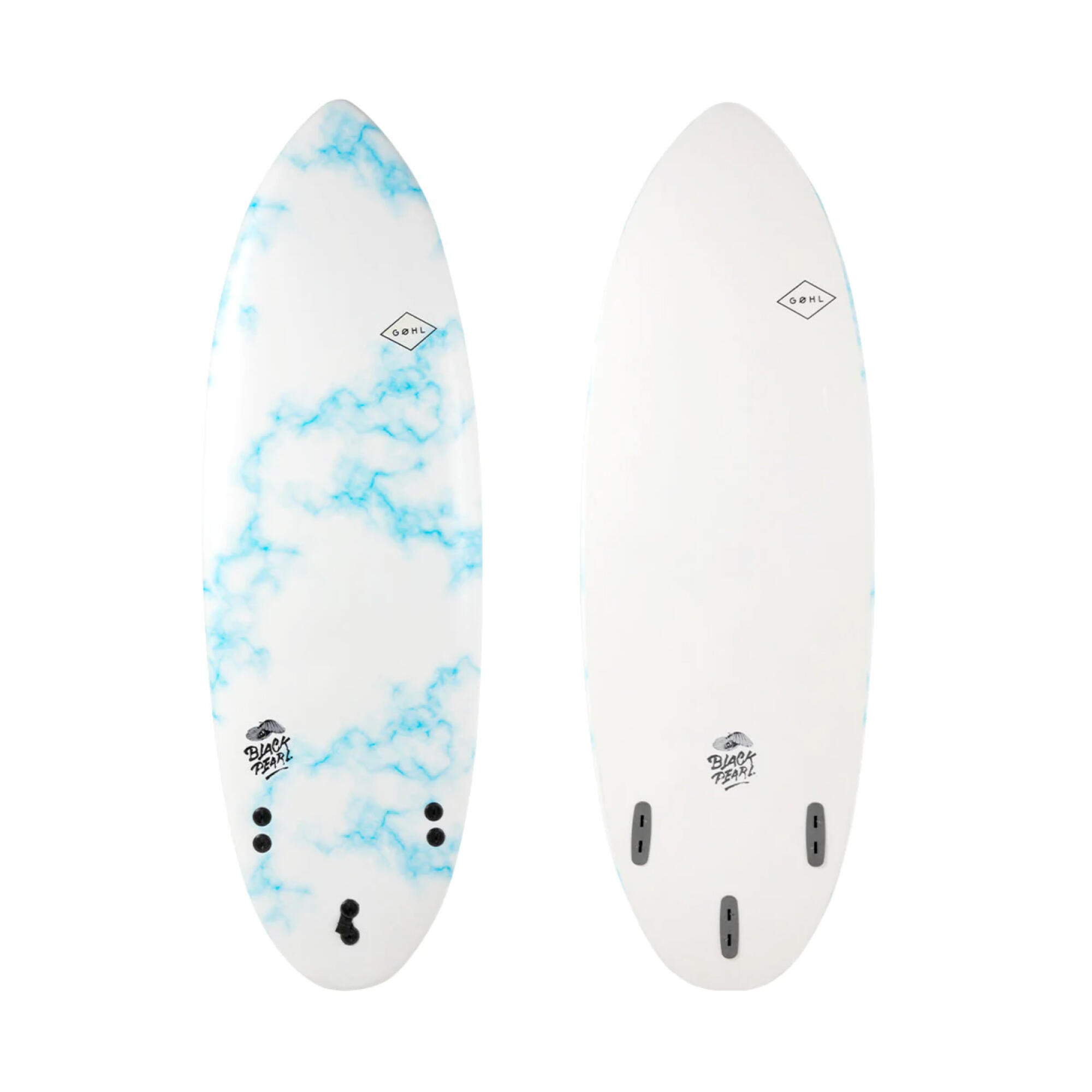 GOHL Black Pearl Short Softboard - Black Pearl - 6'0"
