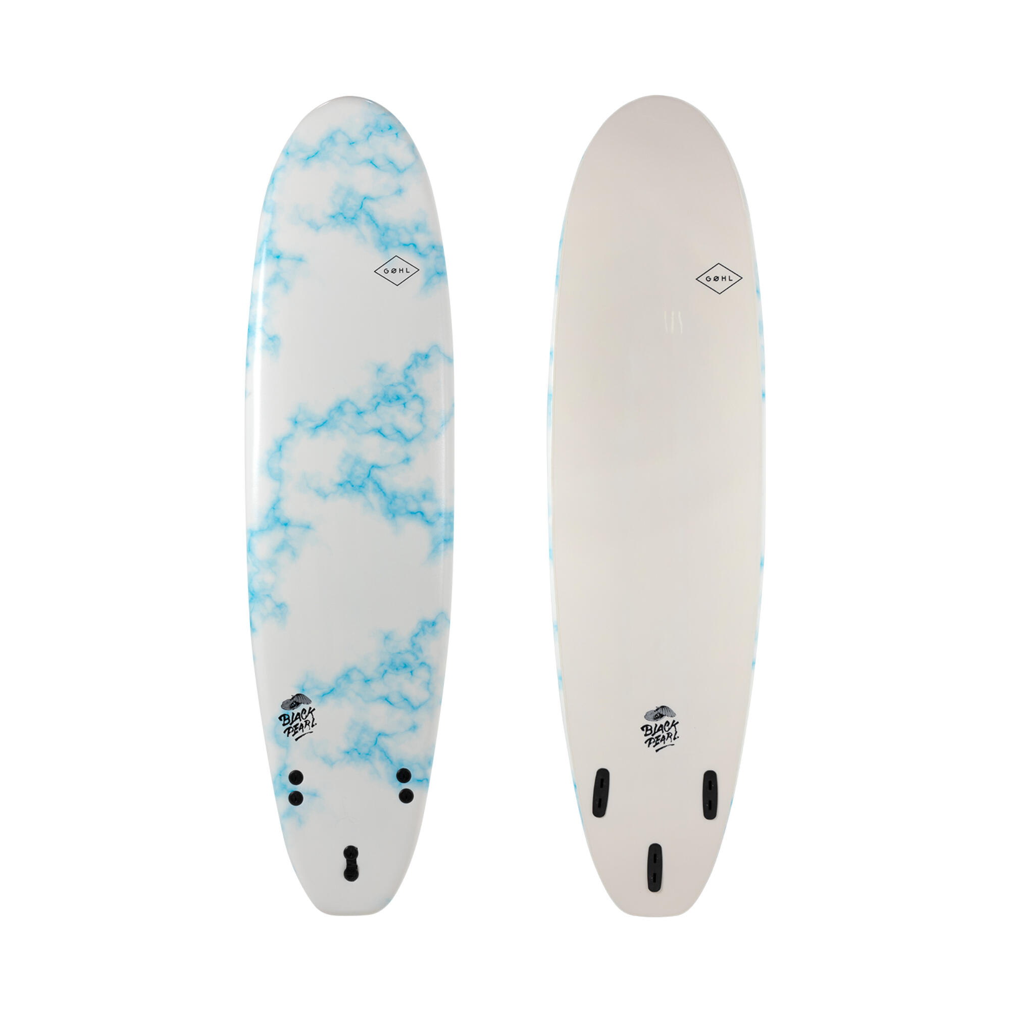 GOHL Black Pearl Mini Mal Softboard - Black Pearl - 7'0"