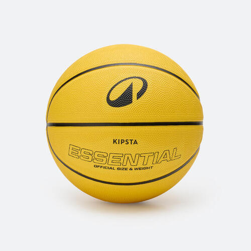 Ballon de basketball taille 5 - ESSENTIAL R100 jaune