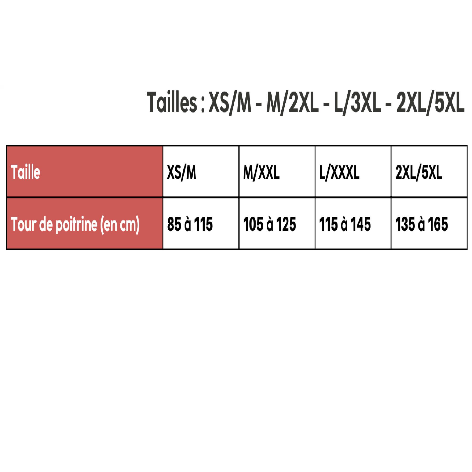 Polaire chauffante, ajustable et déperlante, multiusage, genre mixte 6/13