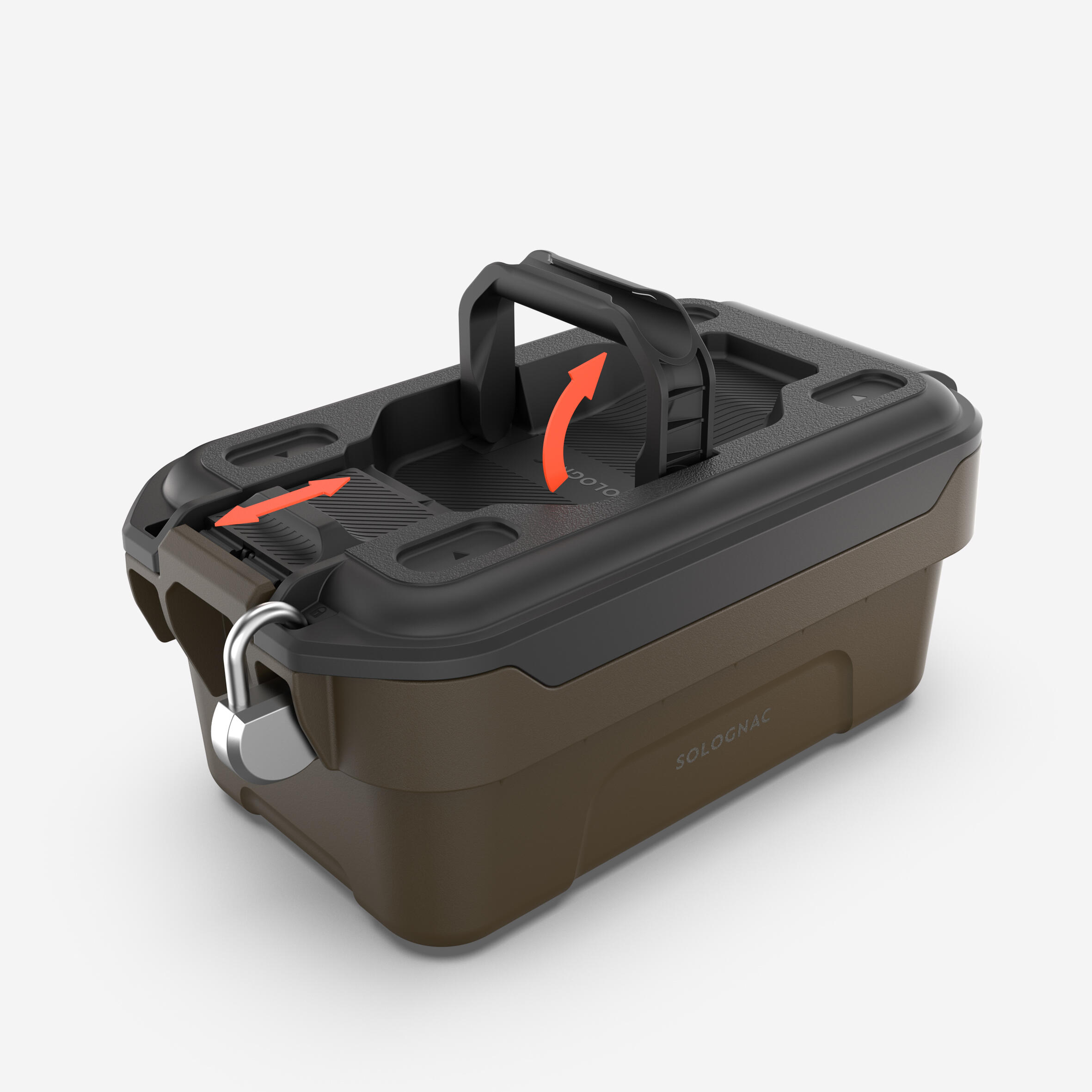 Boite à munitions marron - taille S 3/6
