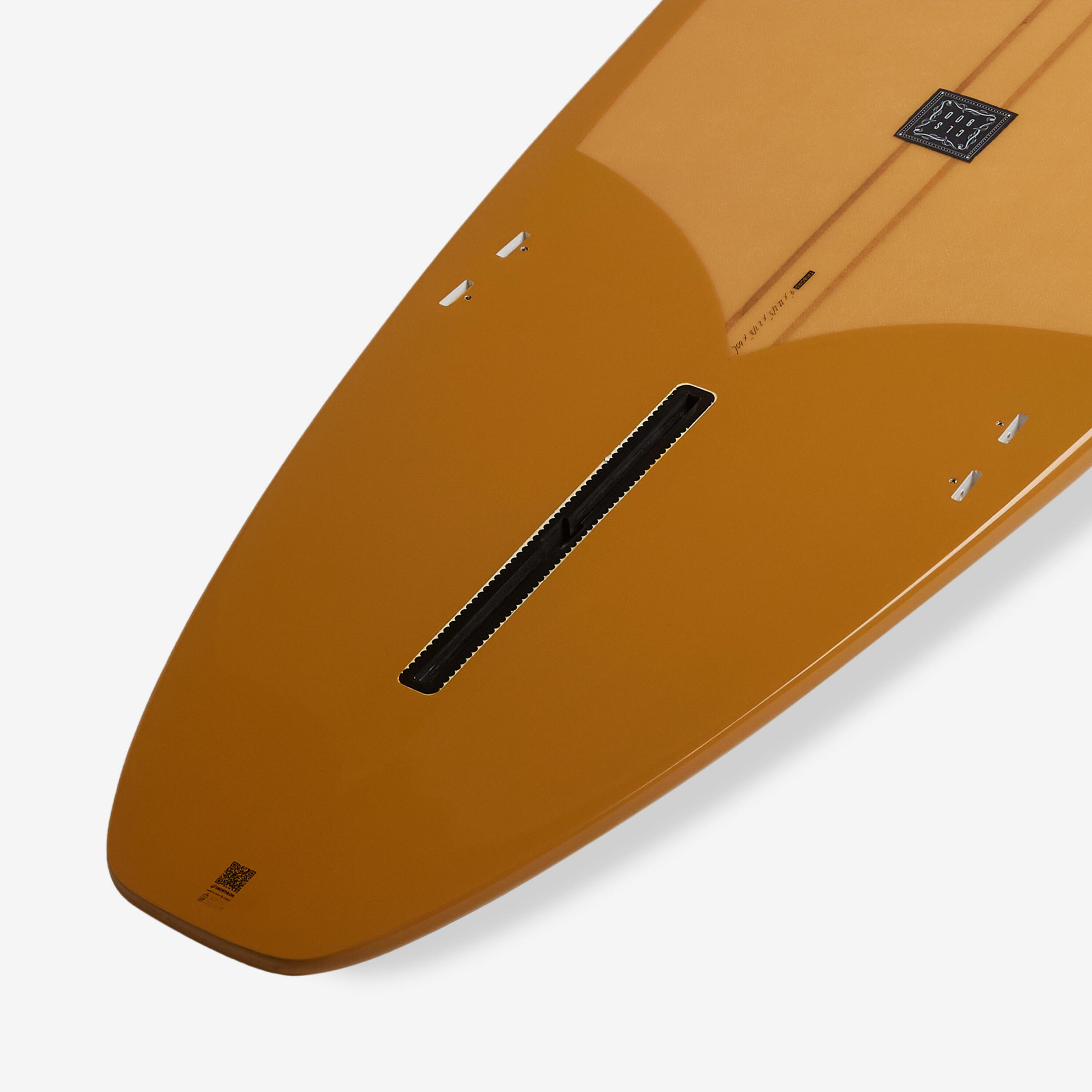 Longboard-Surfbrett 9', 900 Classic orange (ohne Finnen) 3/10