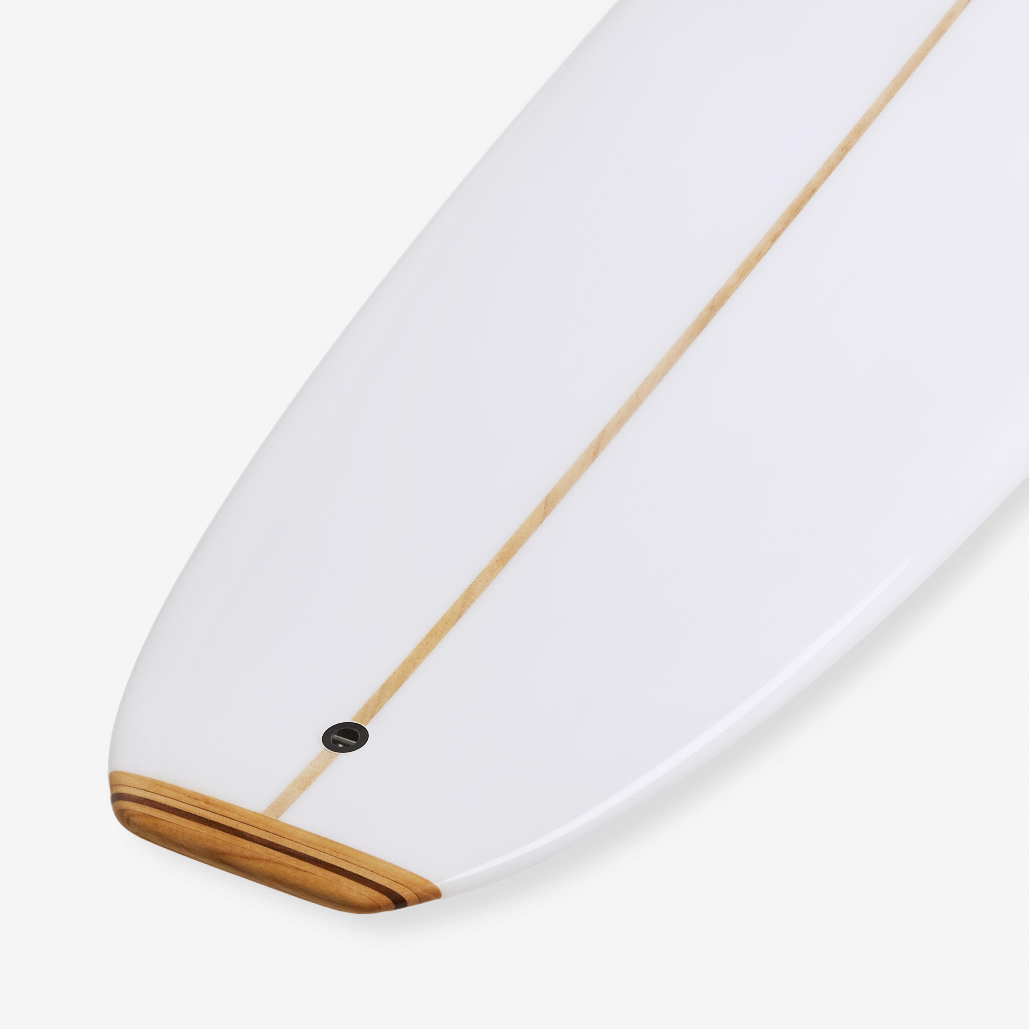 DECATHLON Doska na surfovanie Longboard 9'4 900 Noserider biela bez · záber 5