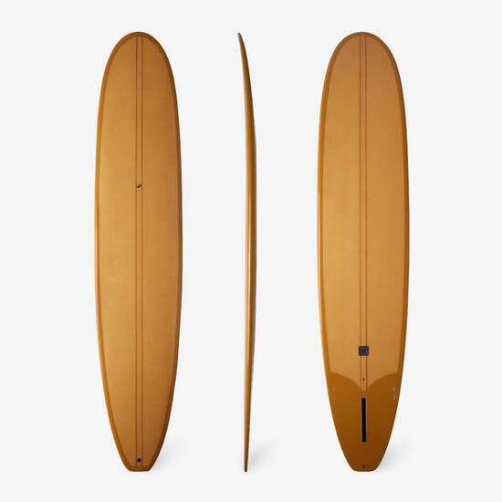 Surfboard Longboard klassisch ohne Finnen 900 9' orange