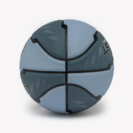 М'яч баскетбольний Resist для хлопців/чоловіків розмір 7 сірий/синій