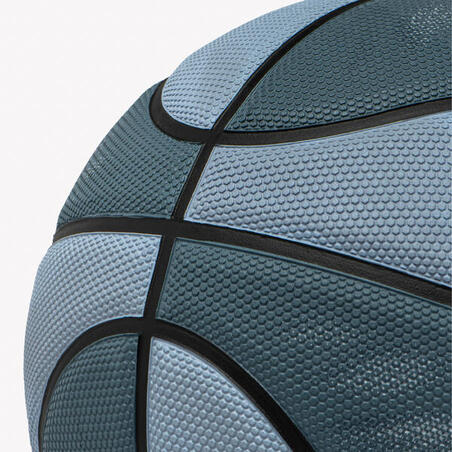М'яч баскетбольний Resist для хлопців/чоловіків розмір 7 сірий/синій