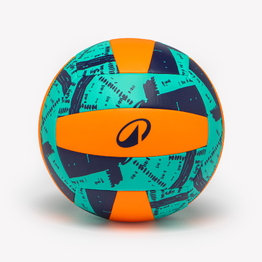 Ballon de volley, VB100 bleu et orange