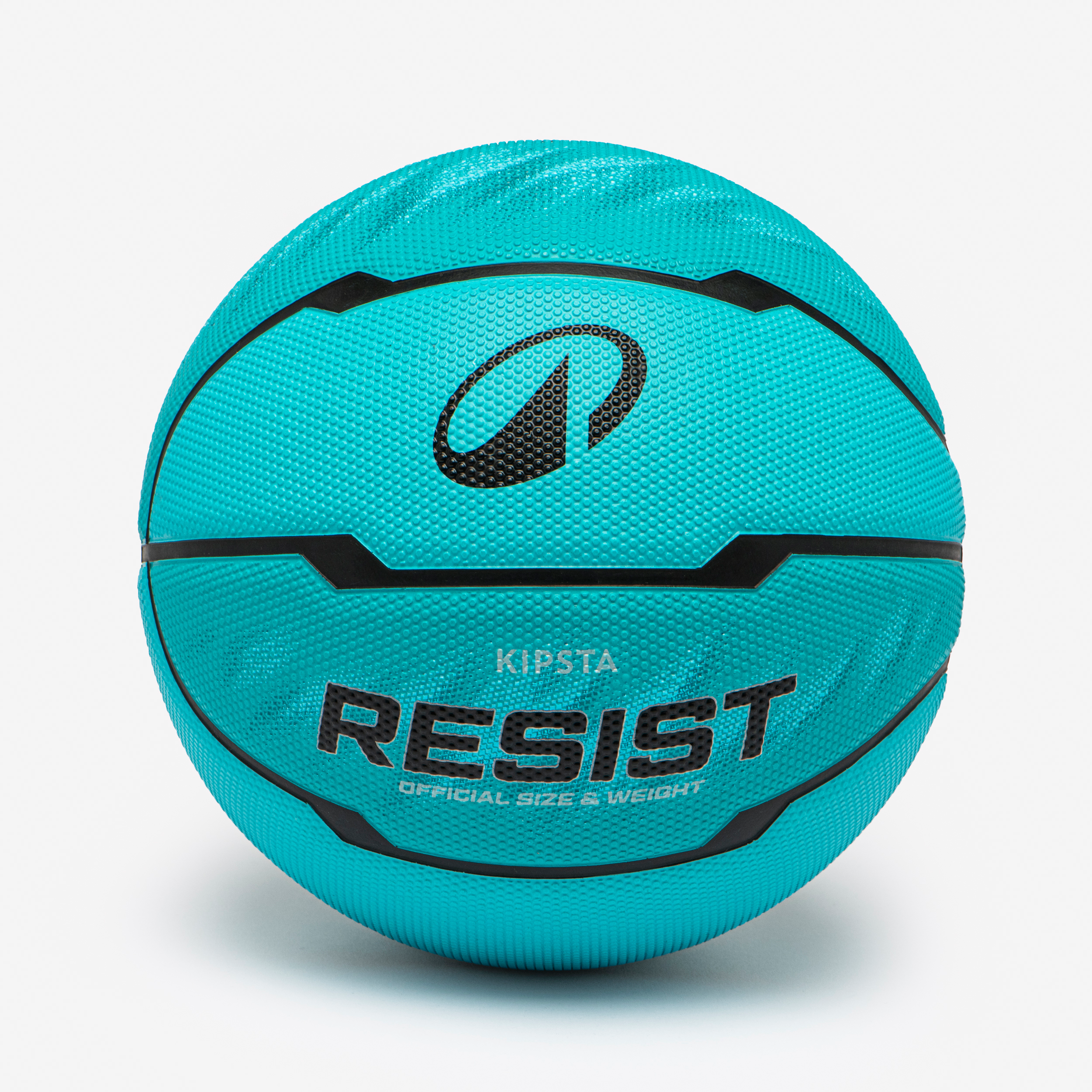 Ballon de basketball taille 6 - resist r500 turquoise - Kipsta