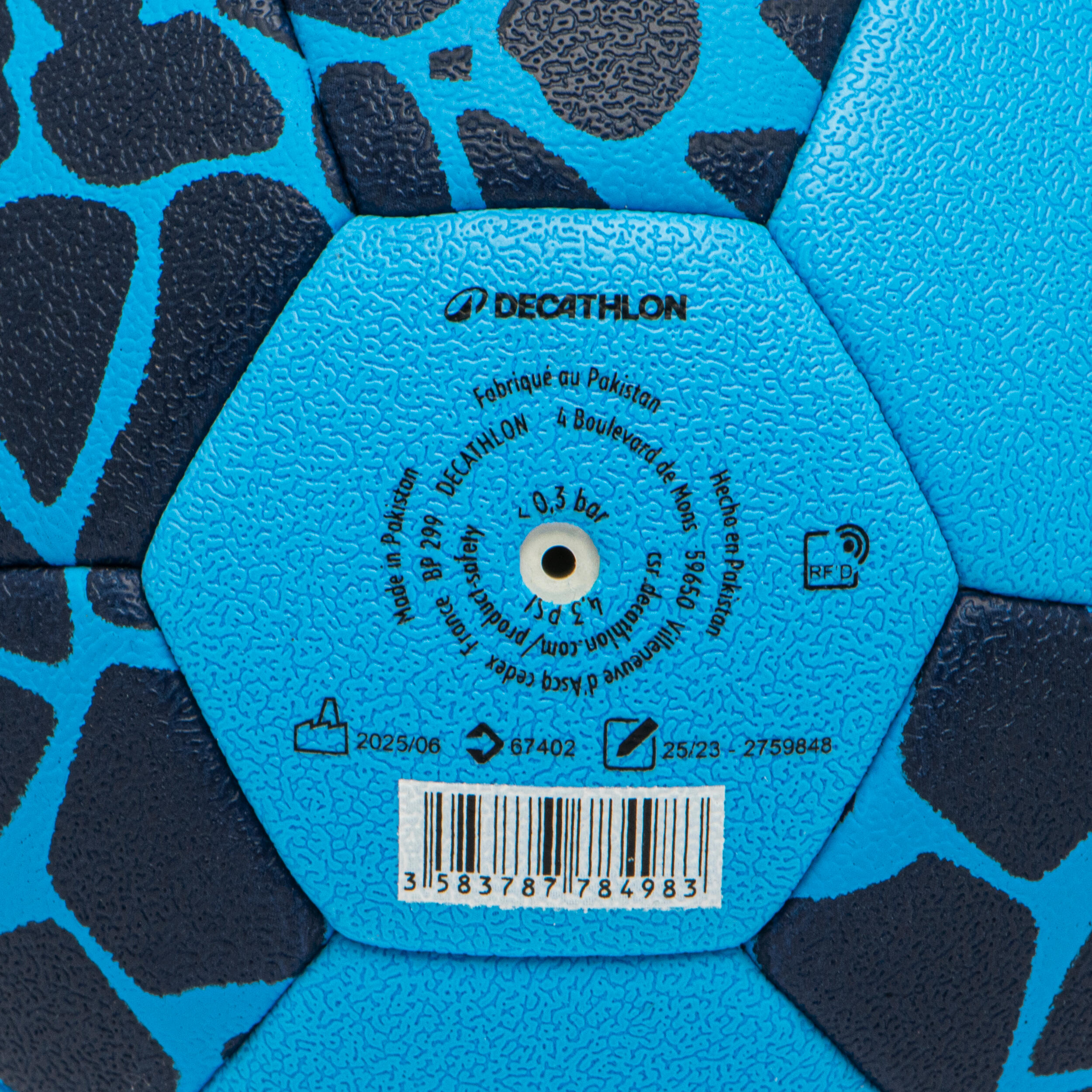 KIPSTA - Minge Handbal Mărimea 0 HB100 LIGHT Mov | Decathlon