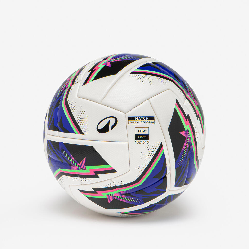 Takmičarska fudbalska lopta, lepljena, FIFA kvaliteta (veličina 4) 
