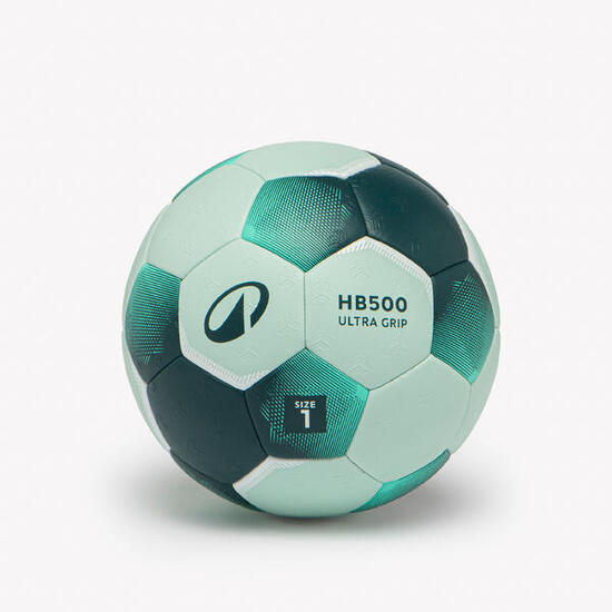 Palla pallamano HB 500 HYBRID taglia 1 blu-grigio